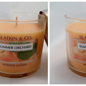 Bath & Body Works Summer Orchard Candle Slatkin X2